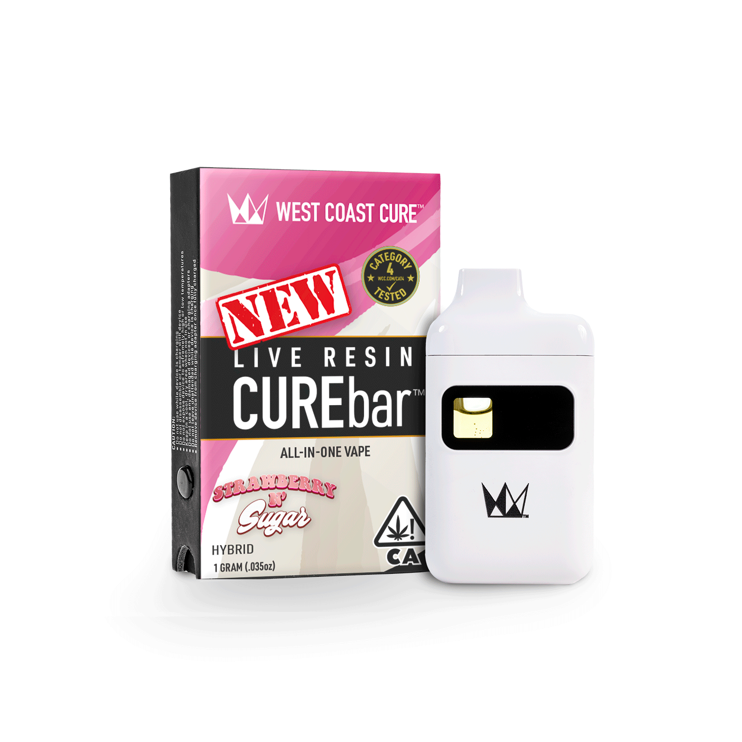 West Coast Cure — Strawberry N - Curebar