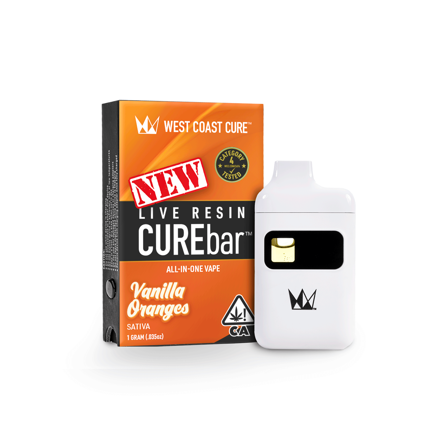 West Coast Cure — Vanilla Oranges - Curebar