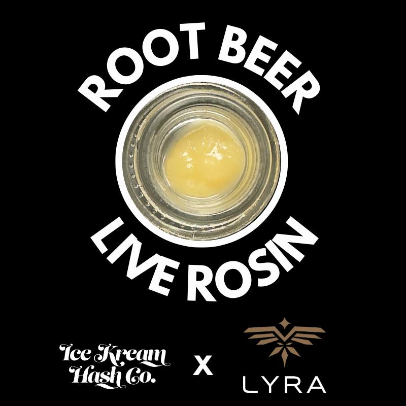 IKHCO x Lyra | Root Beer | Live Rosin | 1g by Ice Kream Hash Co.