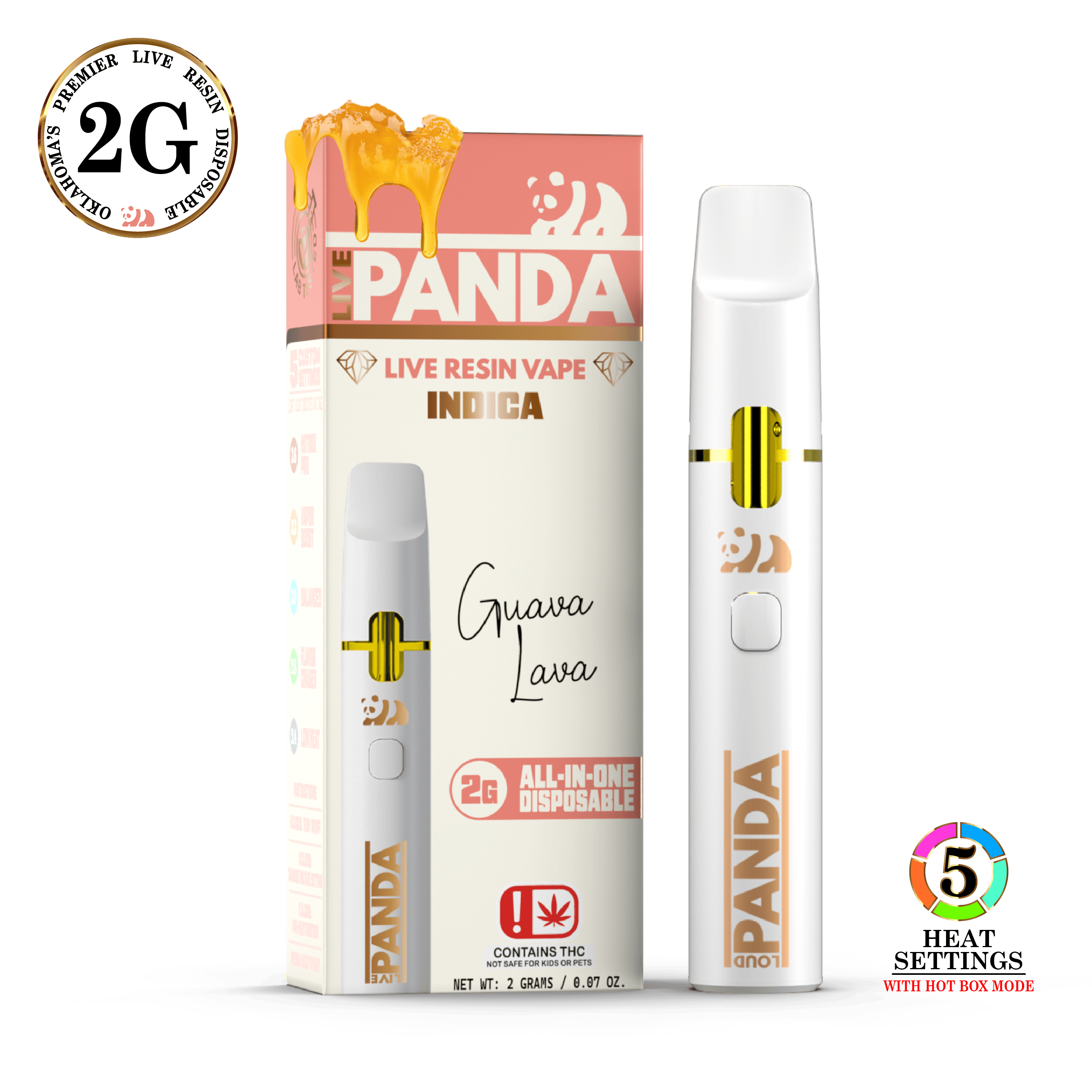 lava disposable vape Guava | Live Panda | 2g Variation:0.8ohm (DW80) [5pk] St!k Max Sour Apple Ice Switch