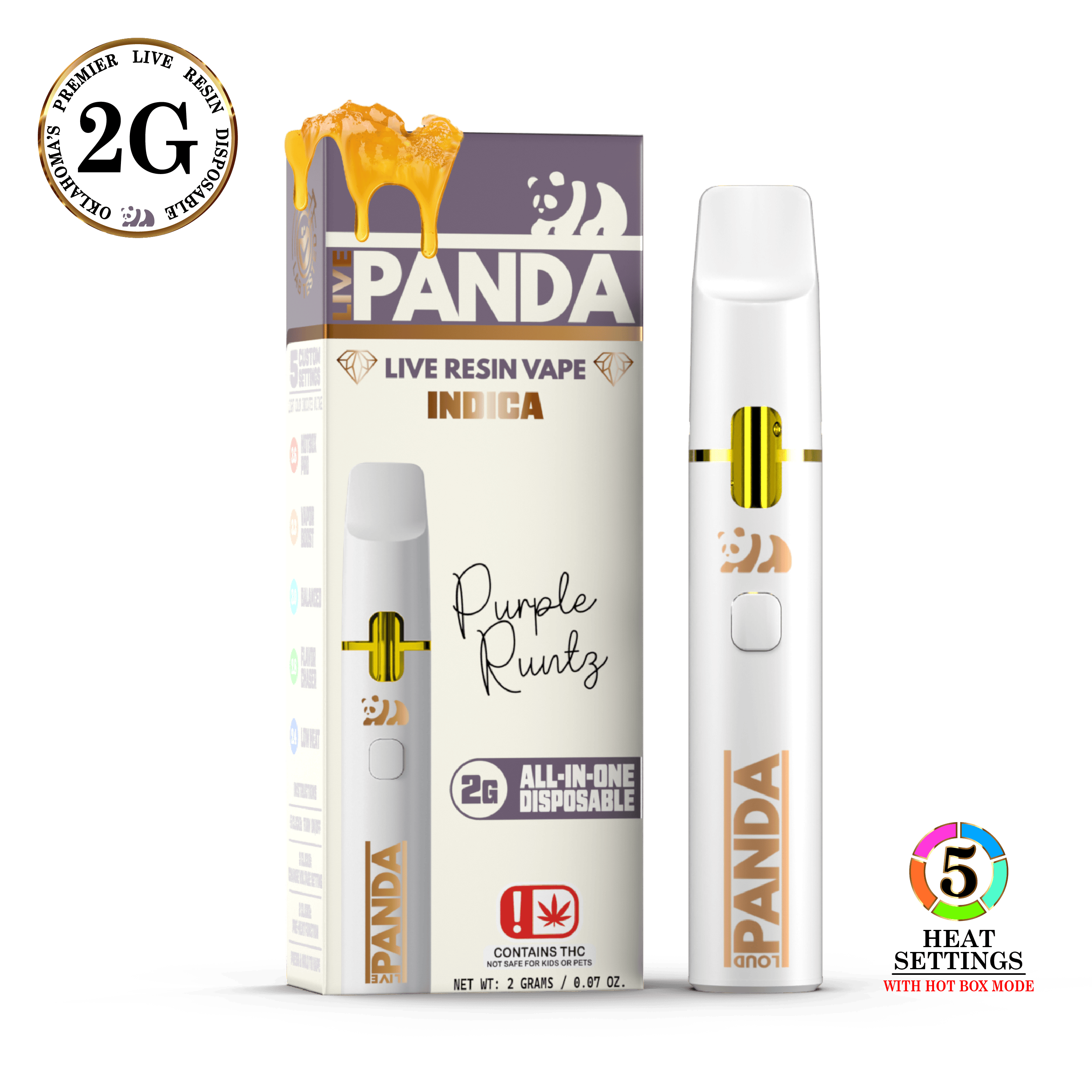 Purple Runtz | Live Panda Disposable | 2g