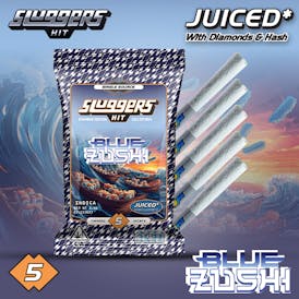 Sluggers - Infused Preroll - 3.5g 5pk - Diamond Edition - Blue Zushi