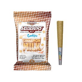 Sluggers - Infused Preroll - 0.7g 5pk - Cinnamon Milk