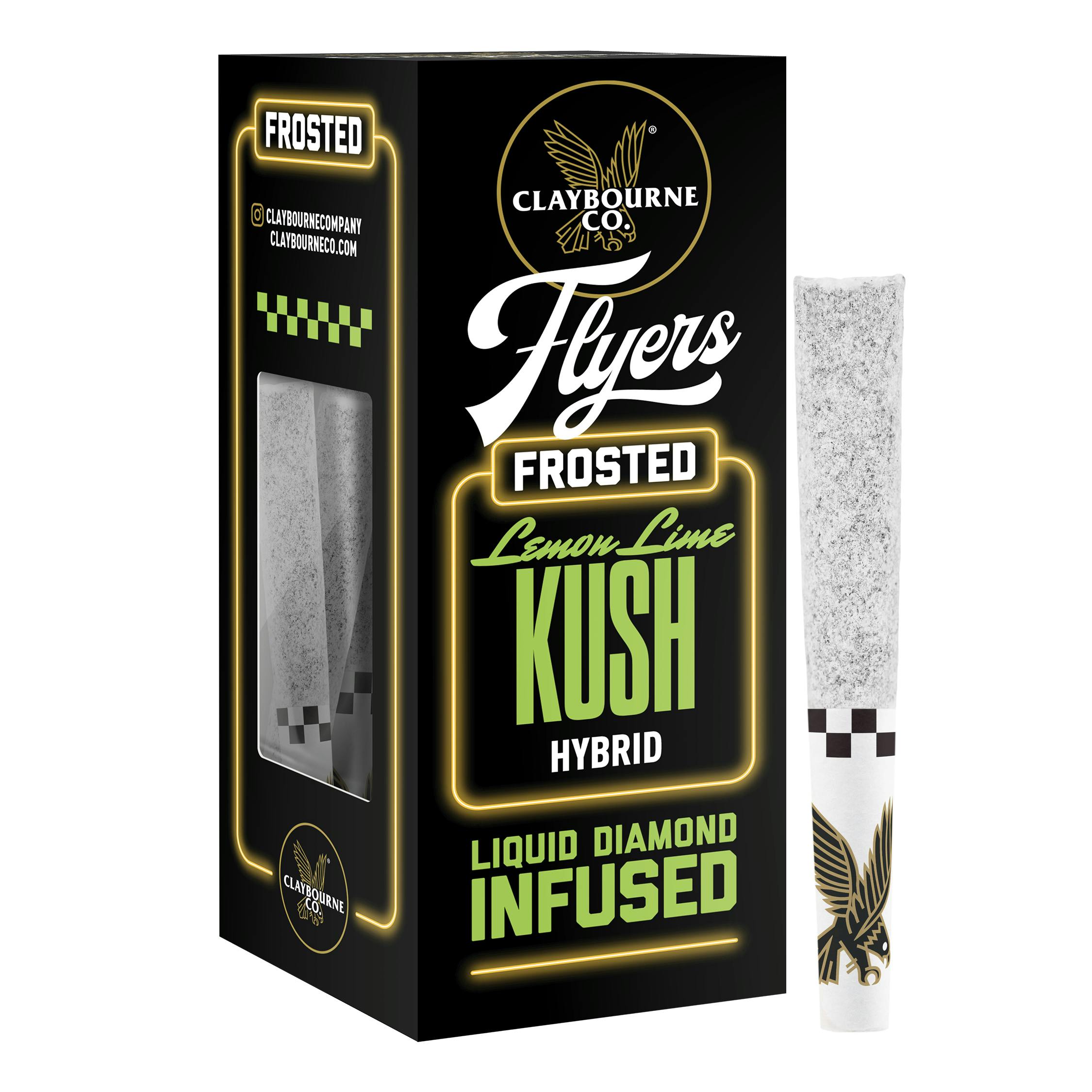 Lemon Lime Kush (1.5g 3pack) - Diamond Frosted Flyers