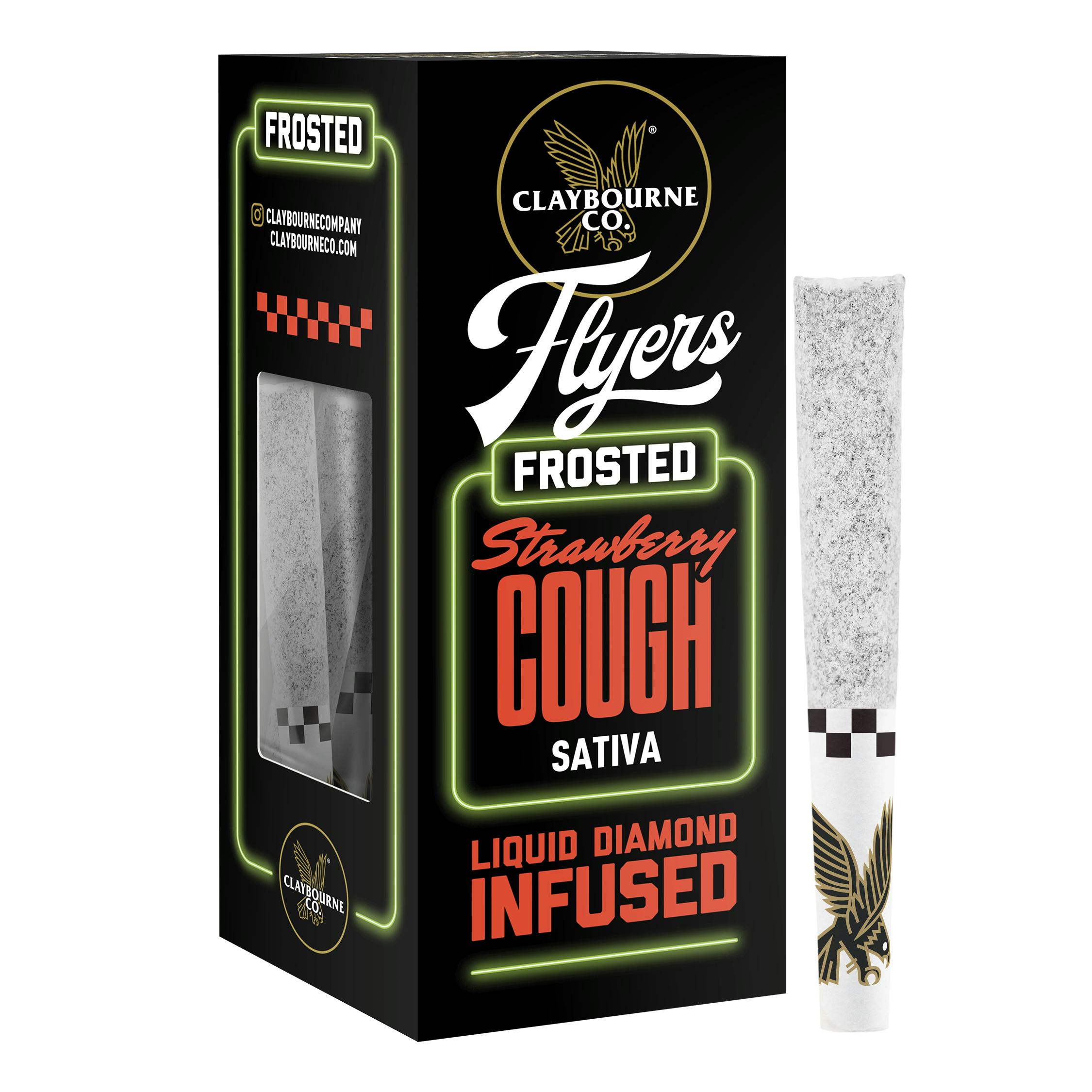Strawberry Cough (1.5g 3pack) - Diamond Frosted Flyers