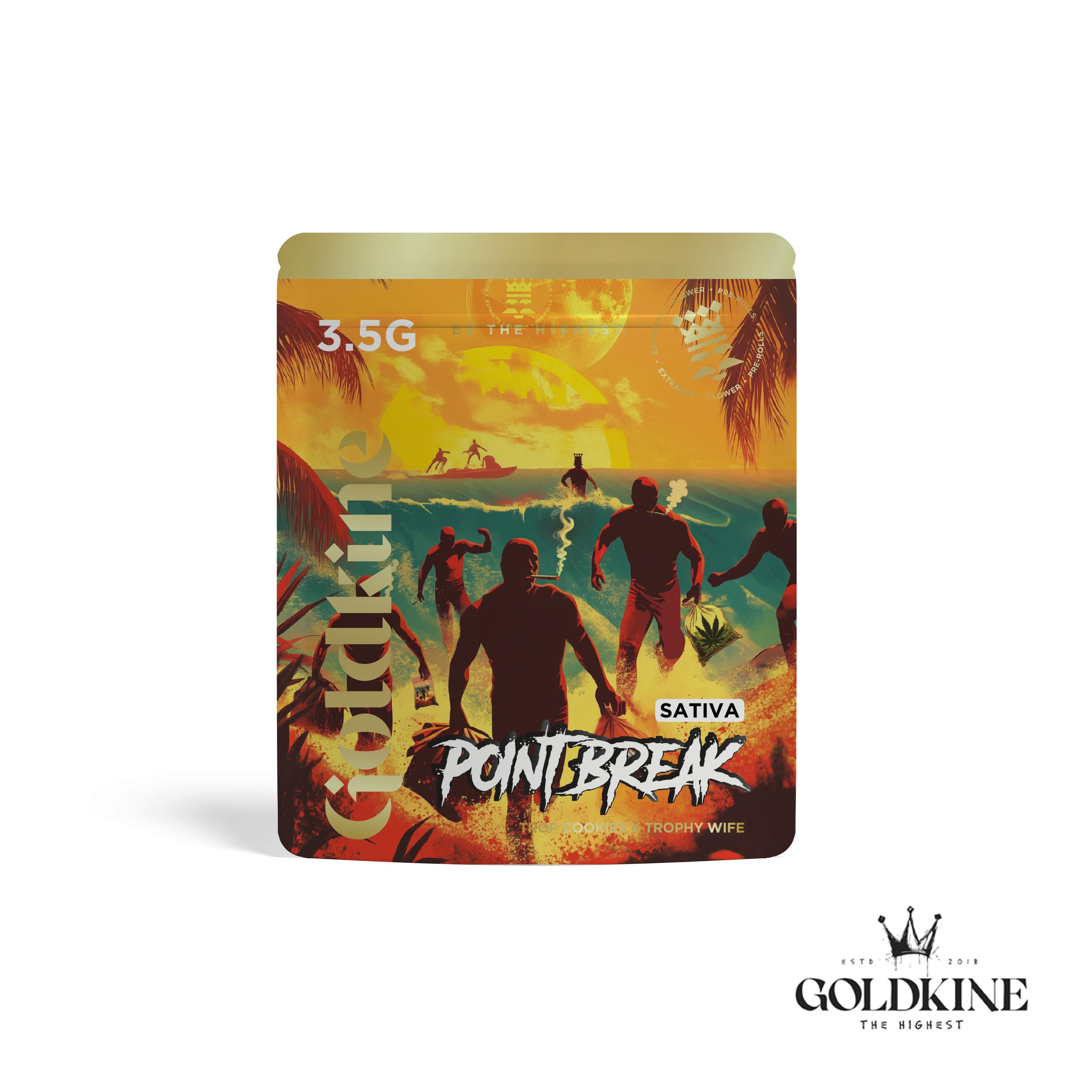 Goldkine Flower 3.5G (Mylar) | Point Break by Goldkine