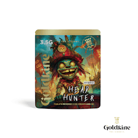 Goldkine Flower 3.5G (Mylar) | Head Hunter