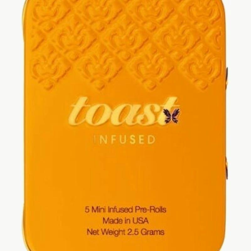 Toast | Infused Pre-Roll - 5/pk Classic Minis - Frosted Lemon Cake - 2 ...