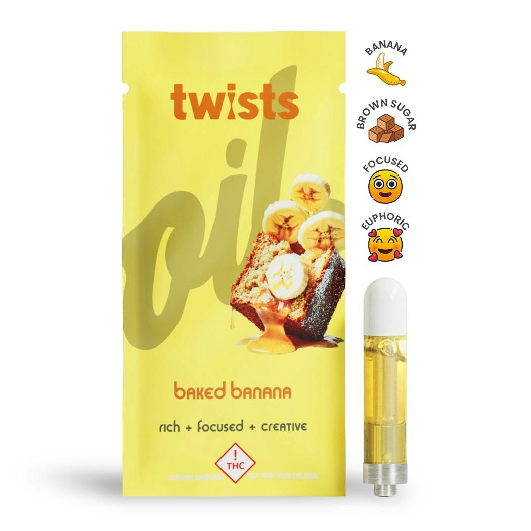 Baked Banana Flavor Twists Cartridge