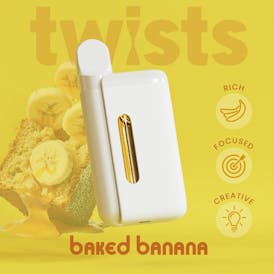 Oil Twists Tanker (4g) - Baked Banana Flavor