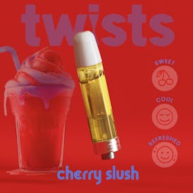 Oil Twists Cartridge (1000mg) - Cherry Slush Flavor