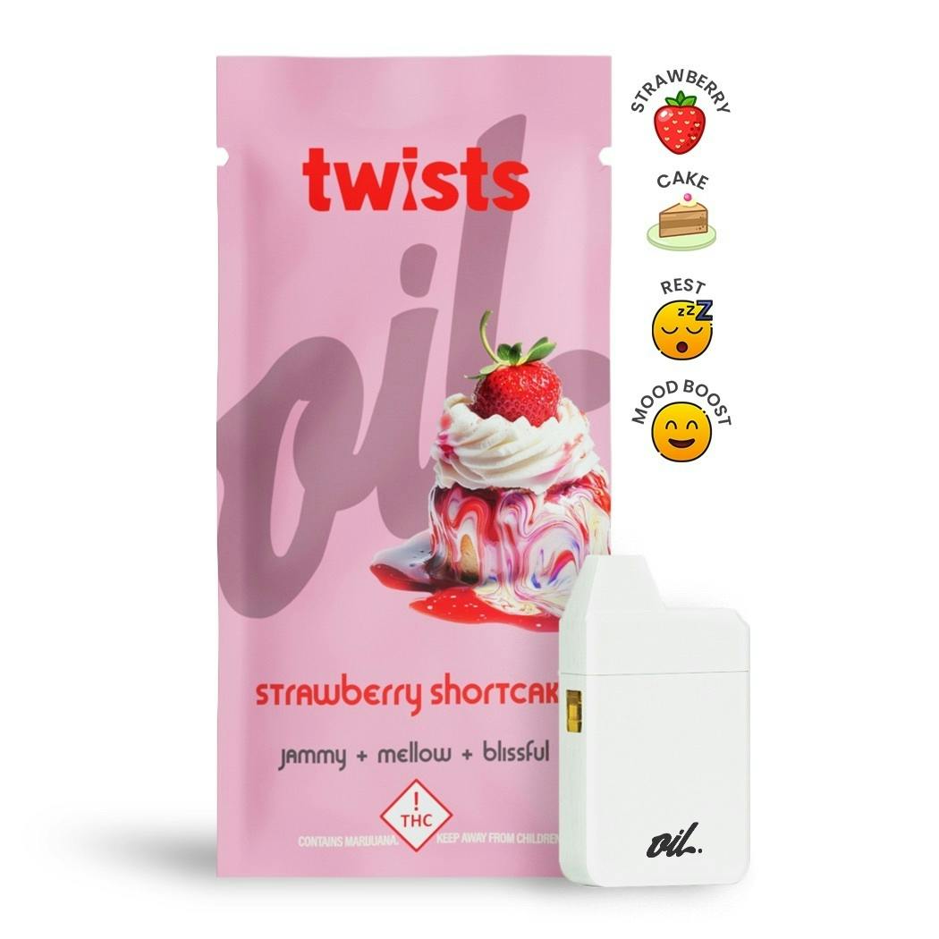 Strawberry Shortcake Flavor - "Twists" AIO 'Tugboat' (1g) - by Oil®
