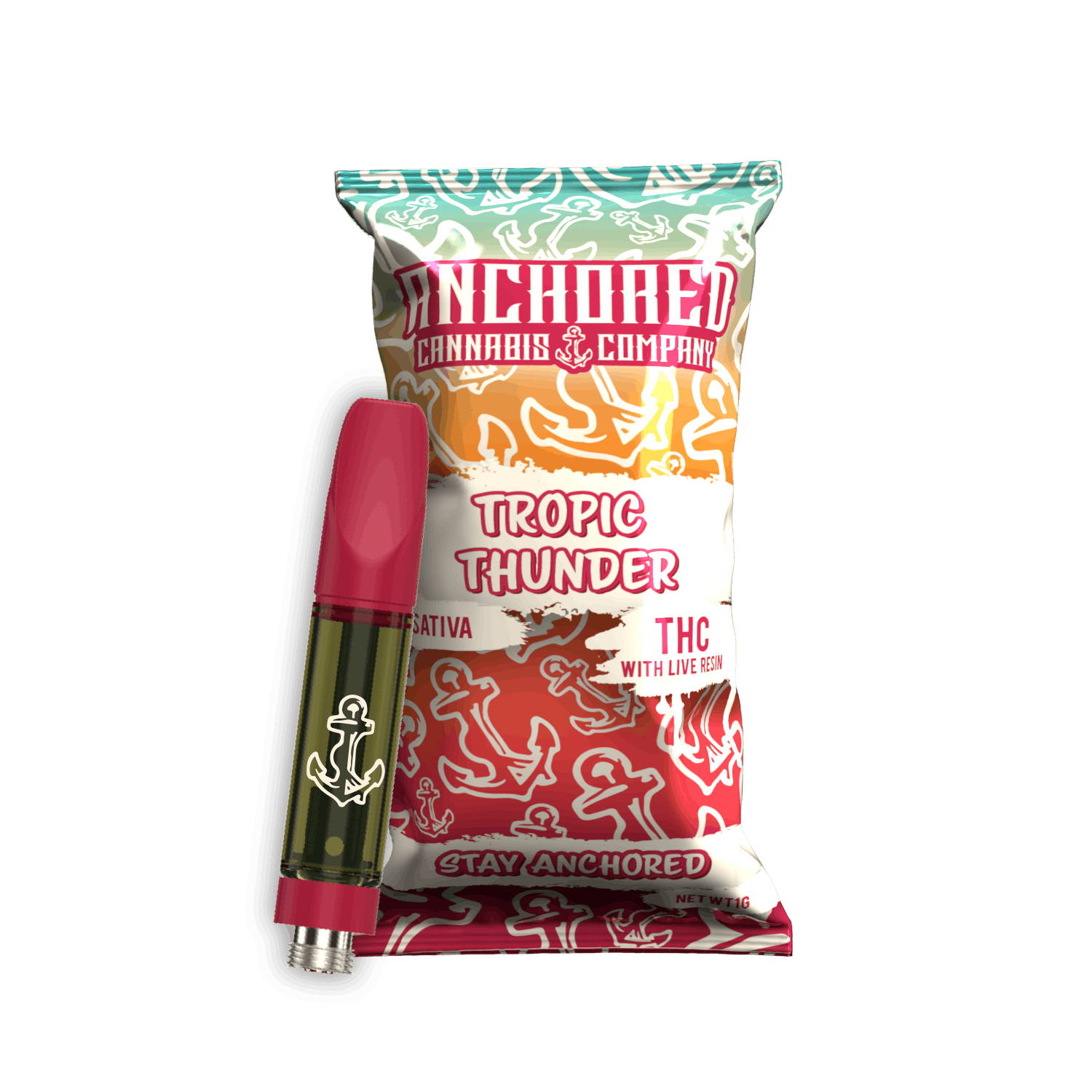 Anchored | Tropic Thunder Cartridge | 1g
