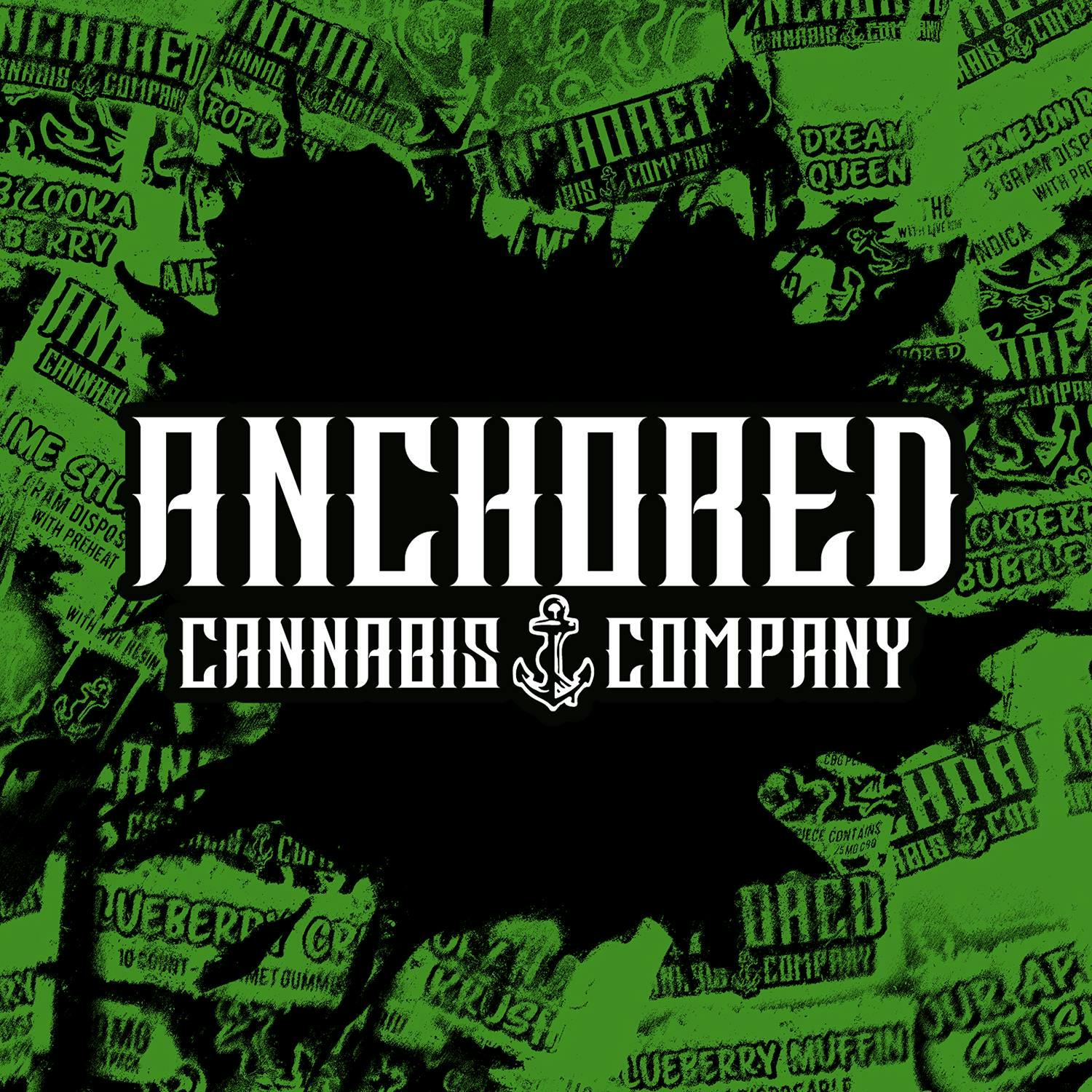 Anchored | Peach Swirl Gummy (10ct) | 100 THC : 100 CBG