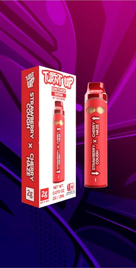Turnt Up | Strawberry Cough x Cherry Haze | Disposable 2G