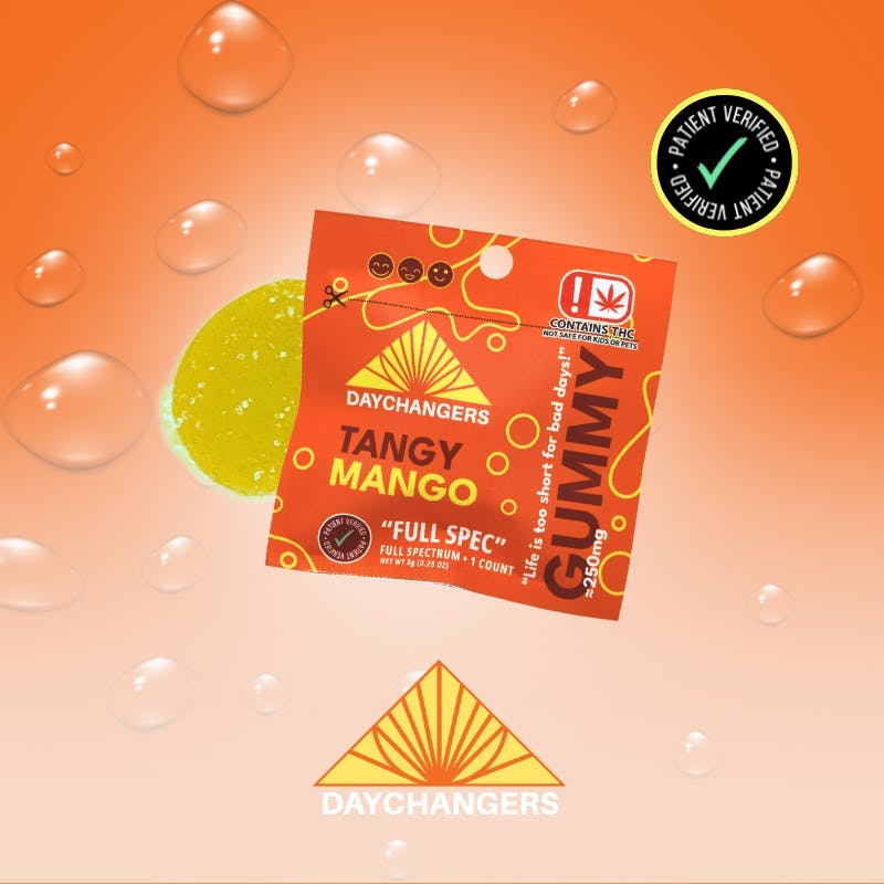 Day Changer | Mango Single Gummy | 250mg