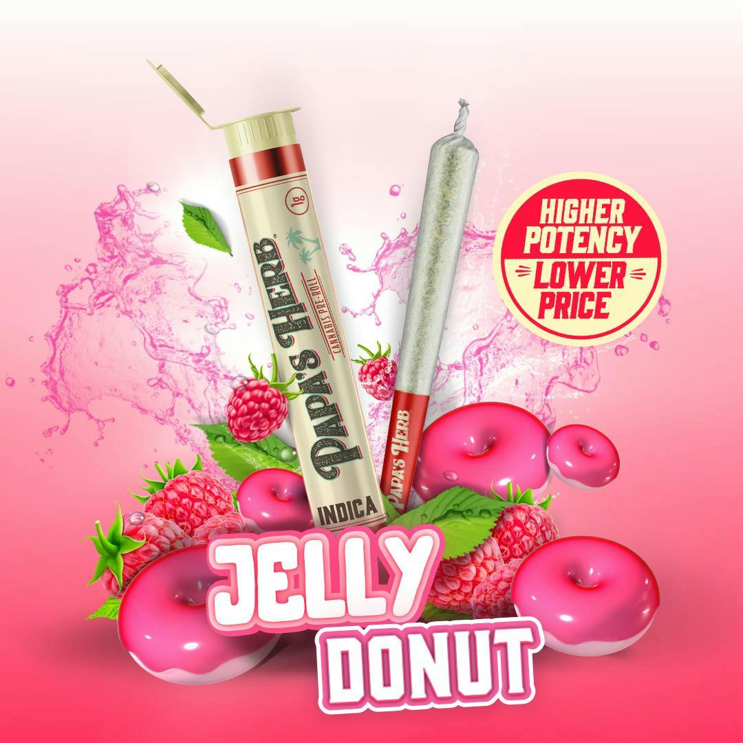 Jelly Donut | Joint | 1g by Papa's Herb