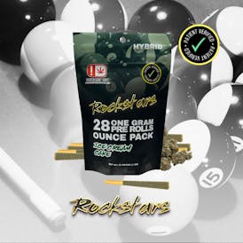 Rockstars | 28g Pre Roll Pack | Ice Cream Cake