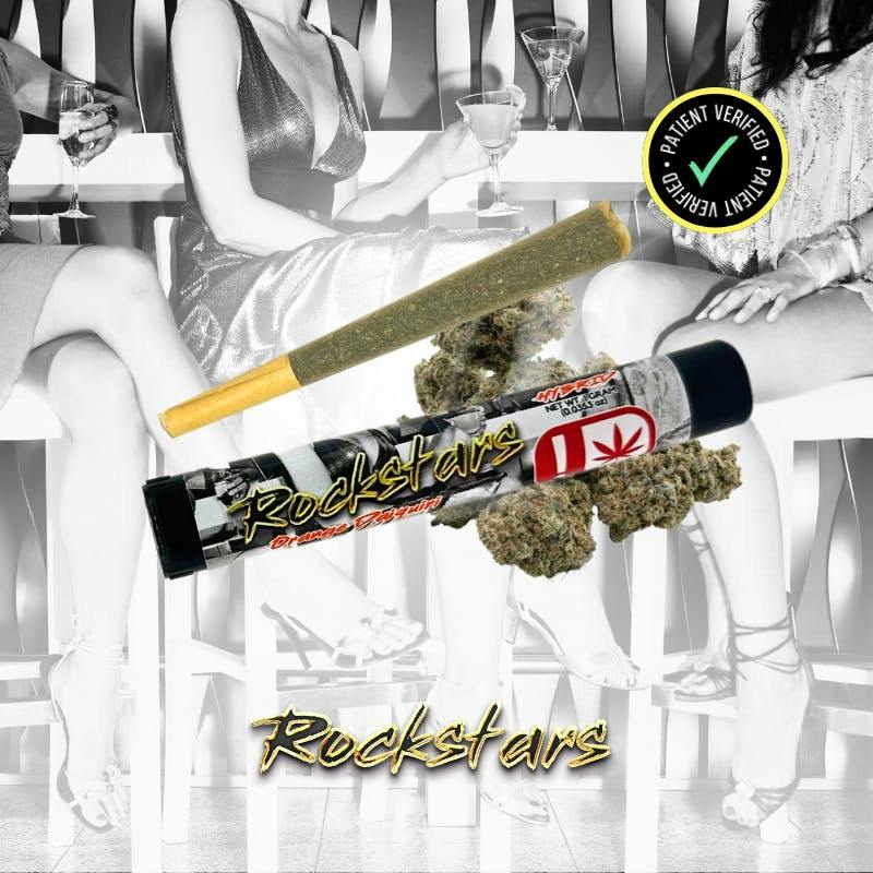 Rockstars | 28g Pre Roll Pack | Orange Daiquiri
