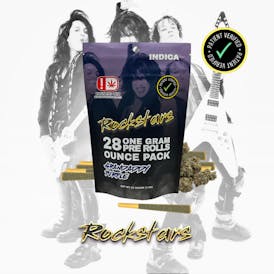 Rockstars | 28g Pre Roll Pack | Grandaddy Purple