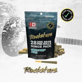 Rockstars | 28g Pre Roll Pack | Crossroad Blues