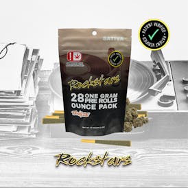 Rockstars | 28g Pre Roll Pack | Tangie