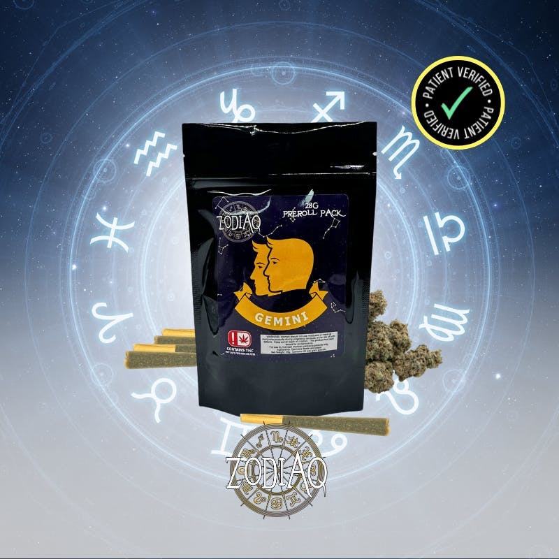 Zodiaq | 28g Pre Roll Pack | Red Velvet