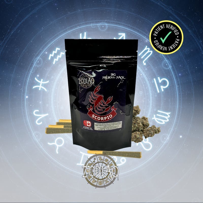 Zodiaq | 28g Pre Roll Pack | Bubble Bath