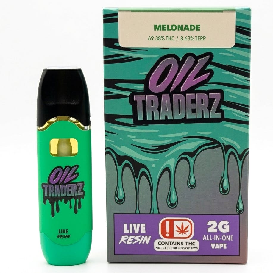 2g Melonade Live Resin Disposable - Oil Traderz (Sativa)