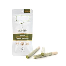 Dojo Kush RLR™ Crushed Diamonds Infused (3) 0.5g Joints