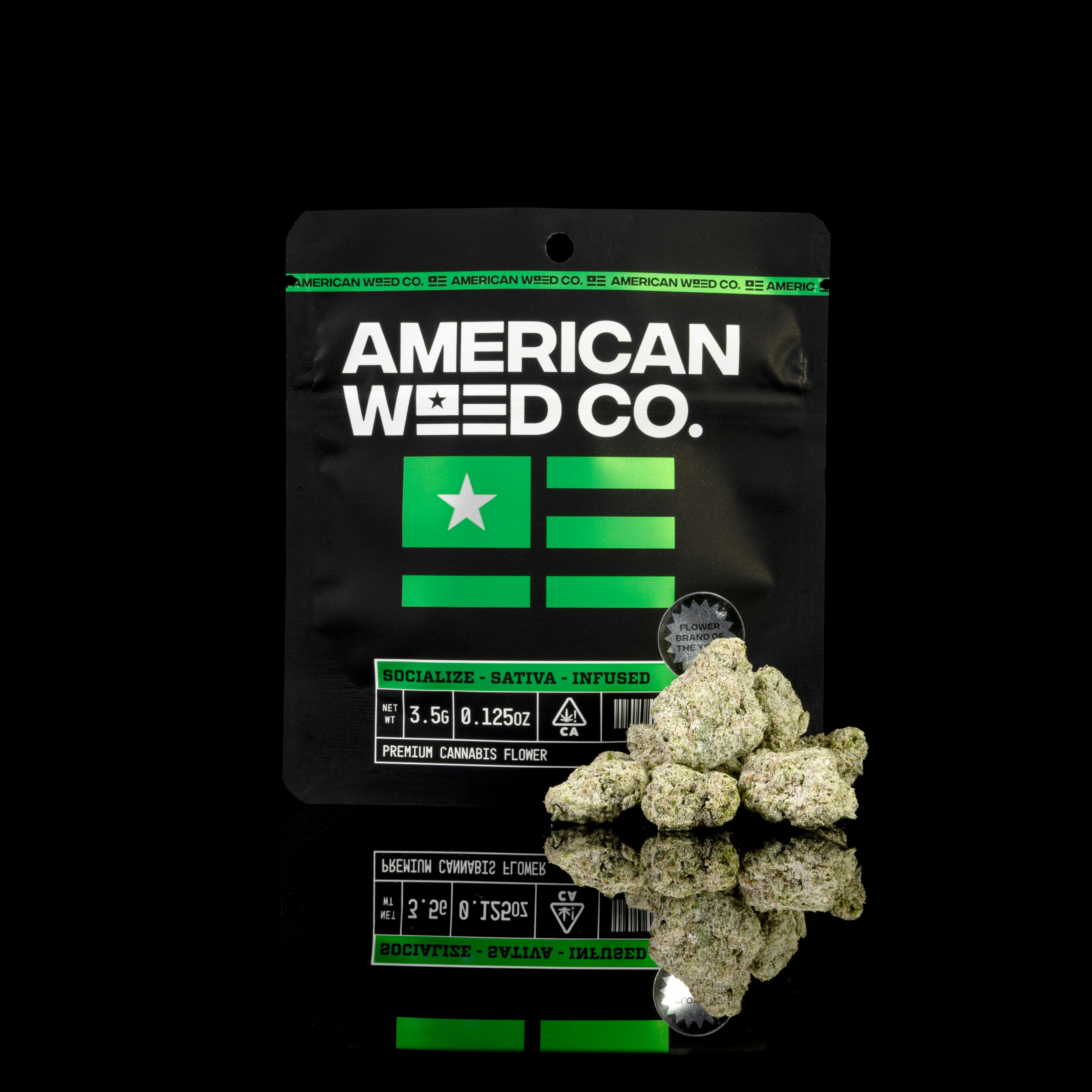 American Weed Co. — Citrus Bomb - Formerly Devil's Dawn - Infused Sativa Flower (3.5g) CA