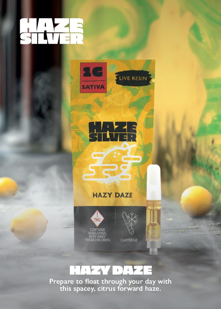 Hazy Daze | Live Resin Cartridge | 1g