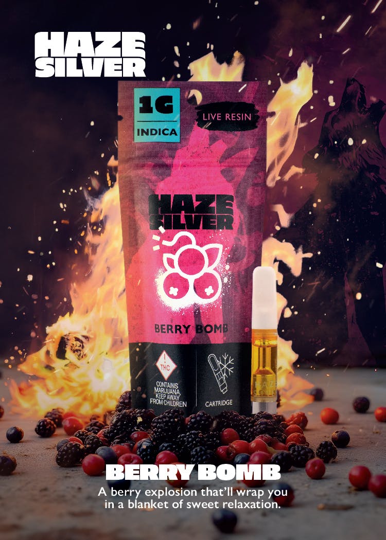 Berry Bomb | Live Resin Cartridge | 1g