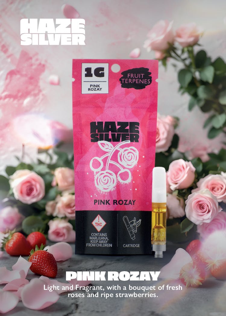 Haze Silver Pink Rozay