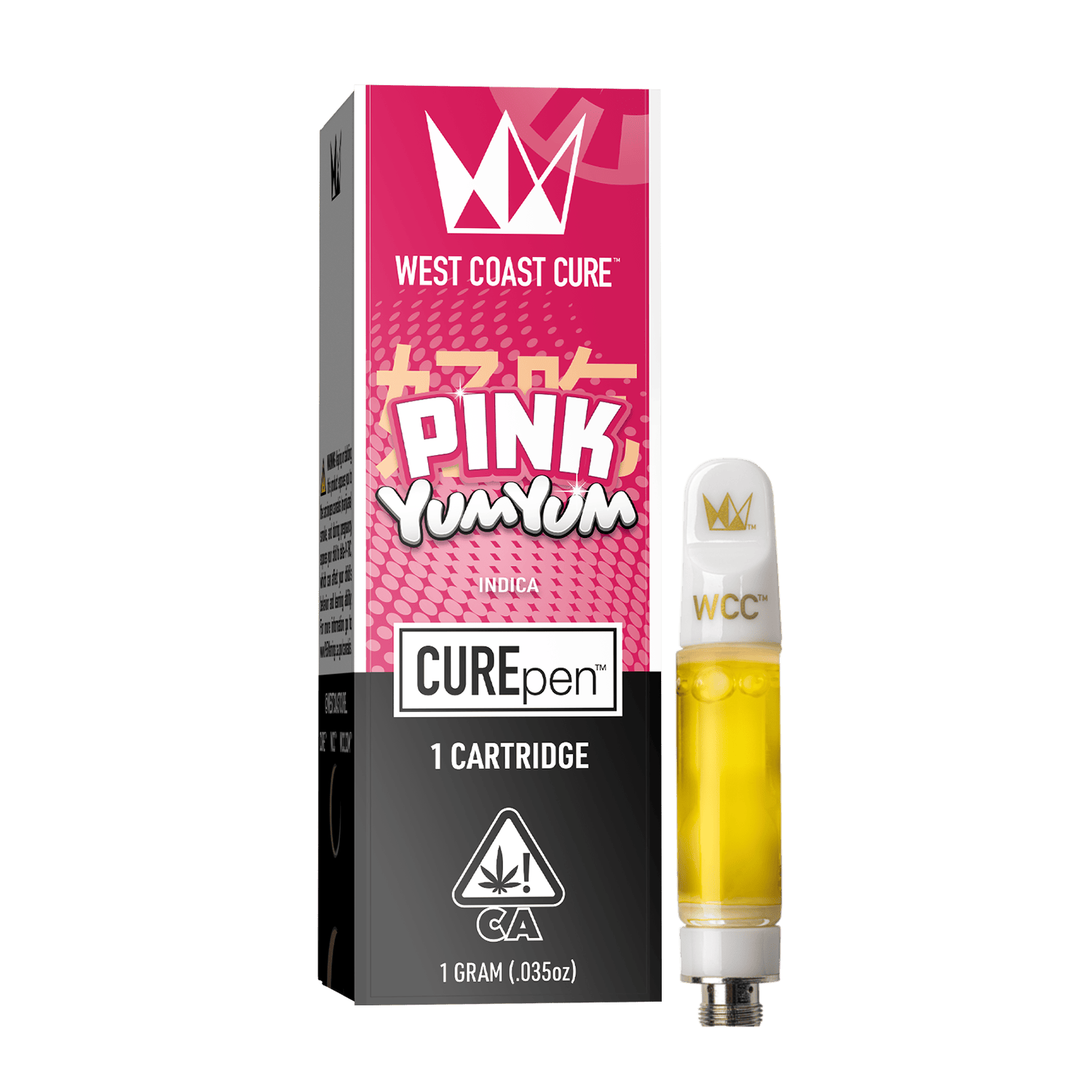yuuum♥ Pink Yum Yum - 1g CUREpen Cartridge (Ceramic) - West Coast Cure