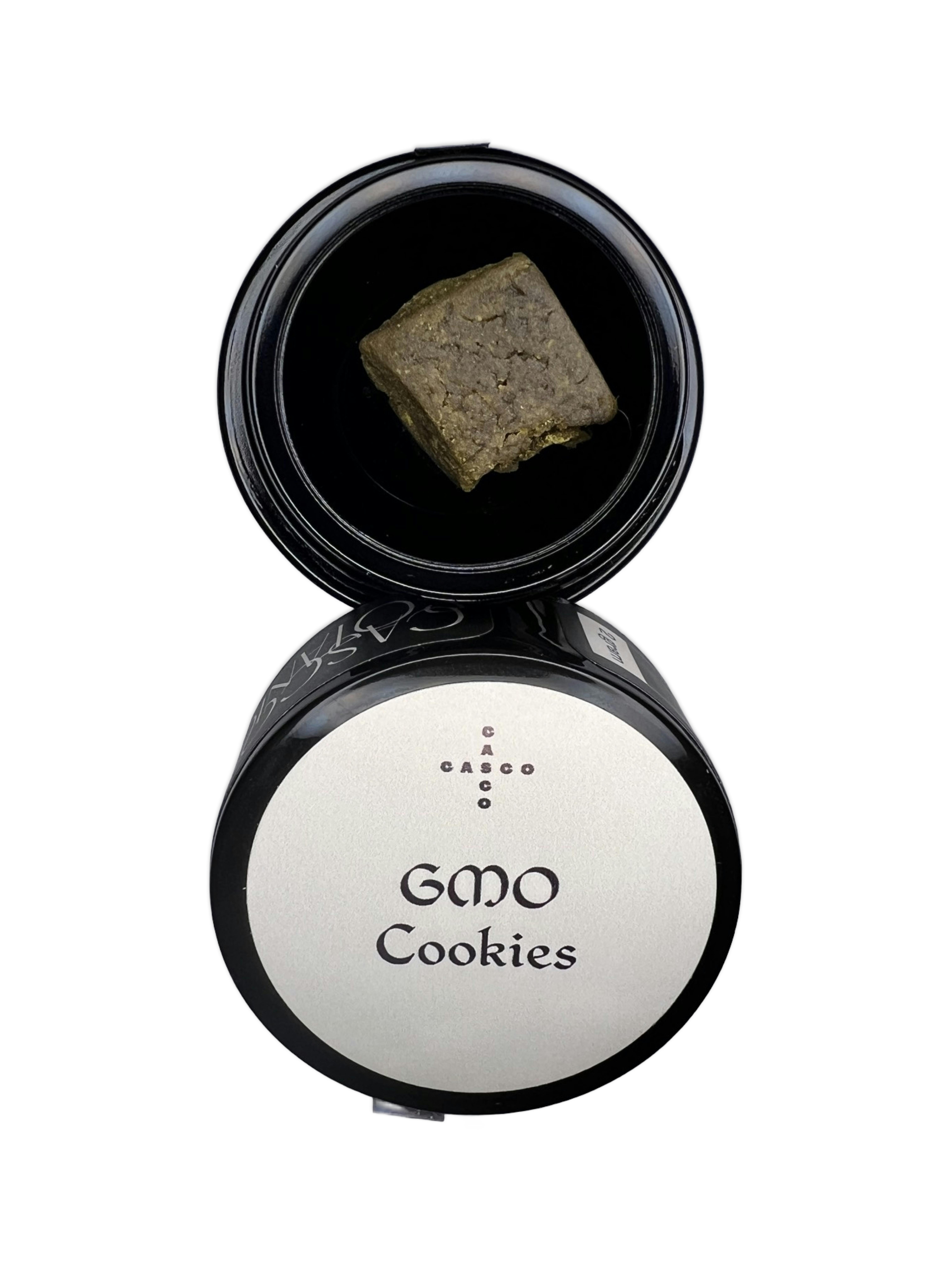2g GMO Cookies Dry Sift Brick Hash - Casco Botanicals - Indico