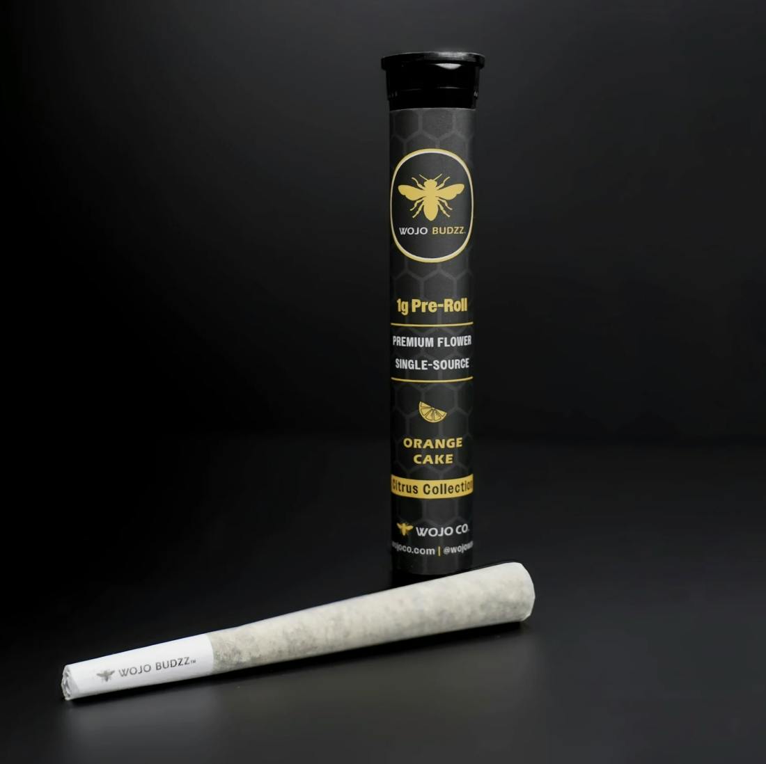 Wojo Co | Orange Cake | Premium Flower Pre-Roll - 1g