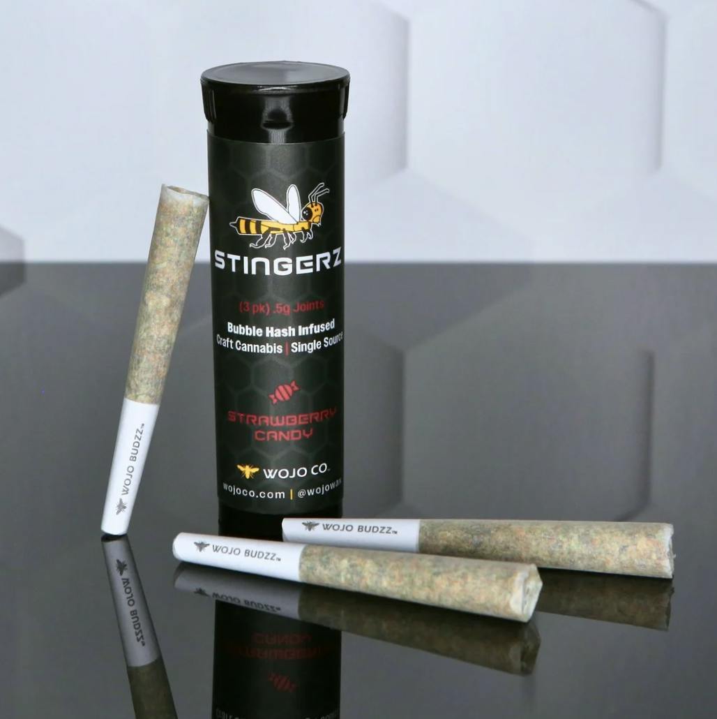 Wojo Co | Strawberry Candy | Stingerz - Infused Minis - 0.5g (3 pack)
