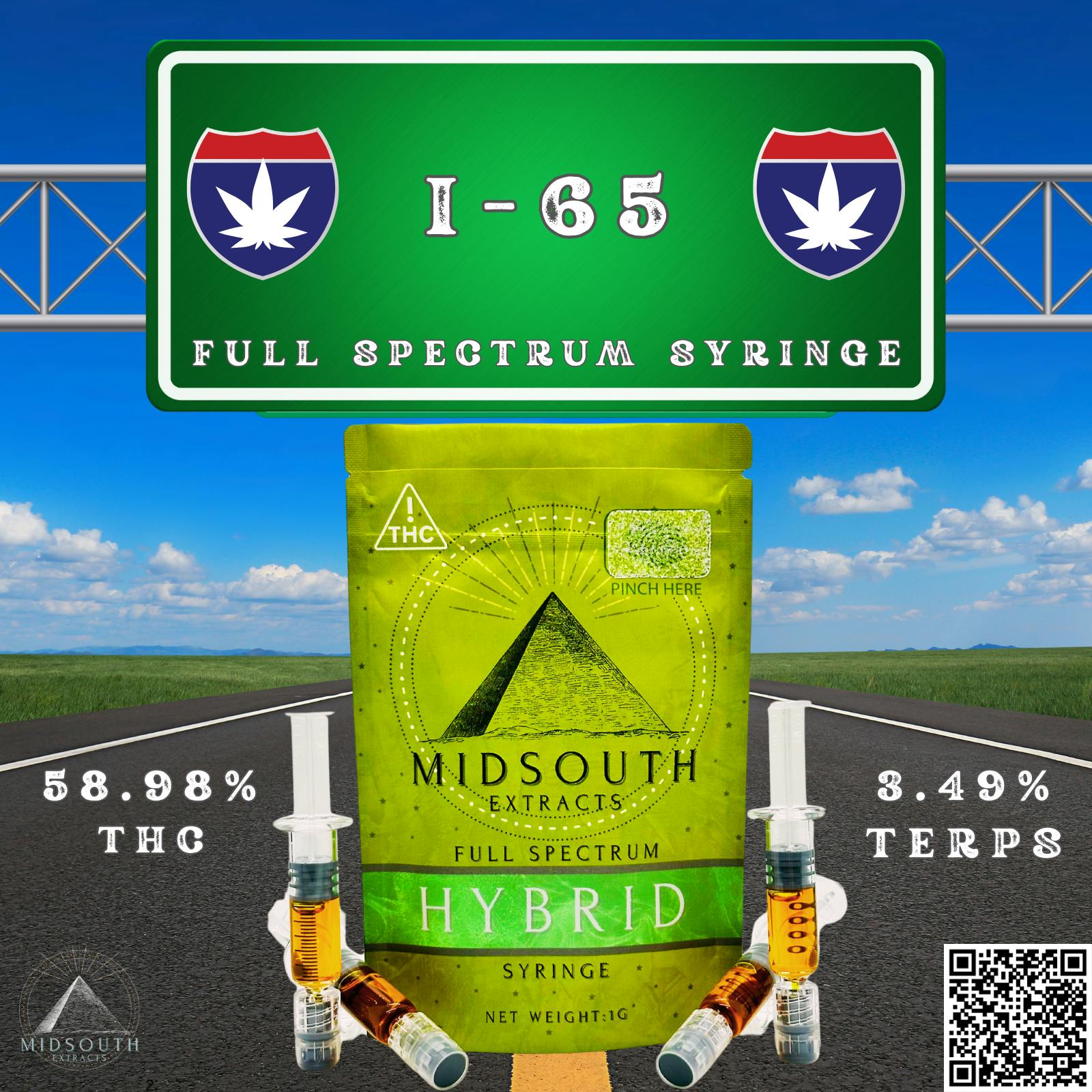 1g Full Spec Syringe - I-65 at ROOTDOWN