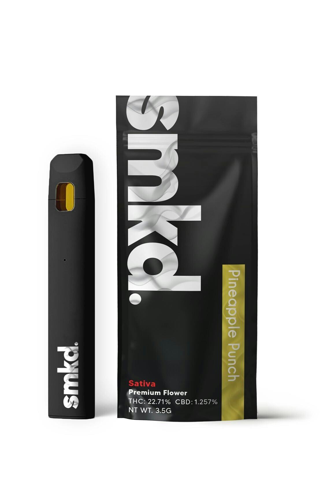 SMKD 1g Disposable - Pineapple Pucnh