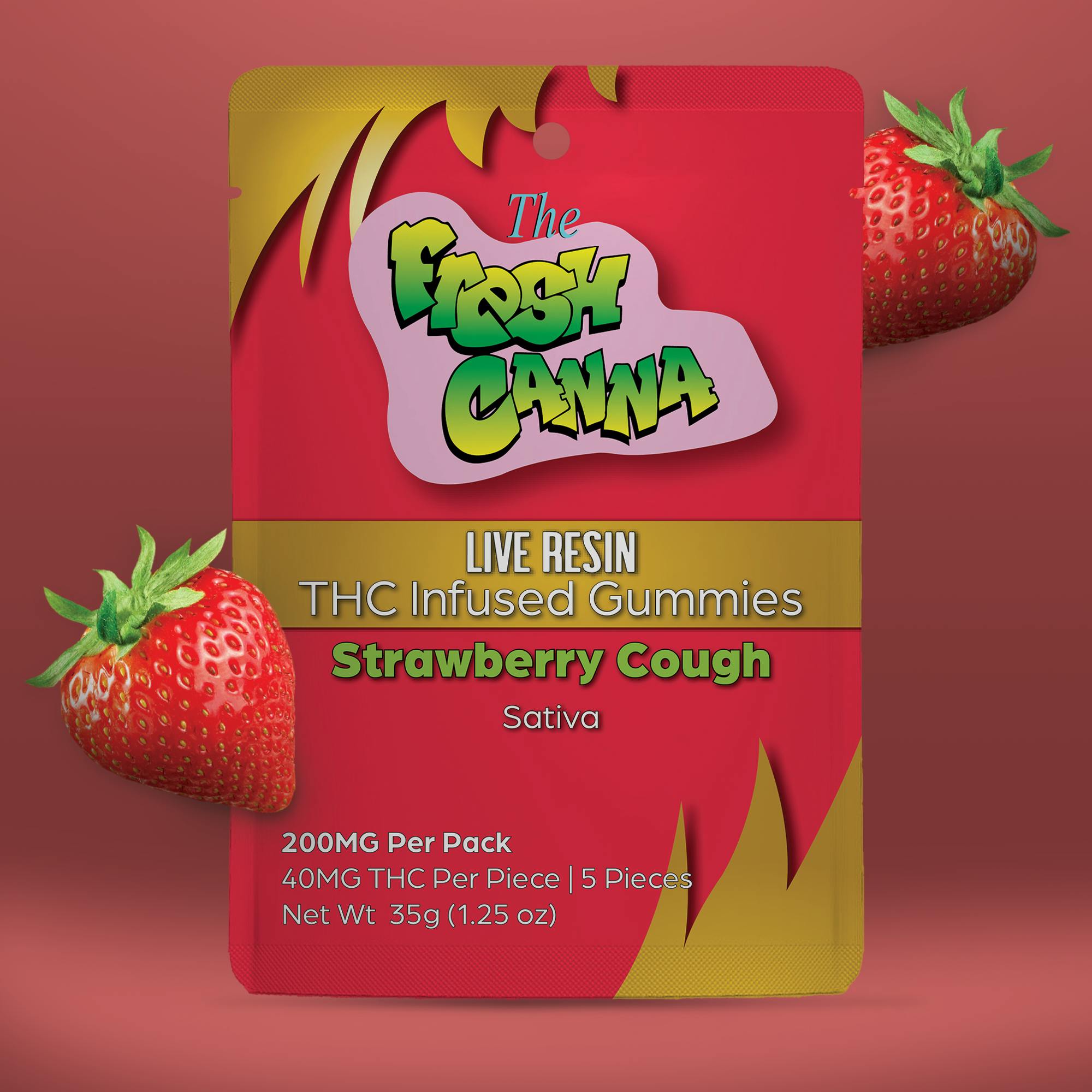 【sativa】Strawberry Cough 1ml CBD 09 HHC Vape Cart - 900mg - Strawberry Cough - Sativa - 1ml
