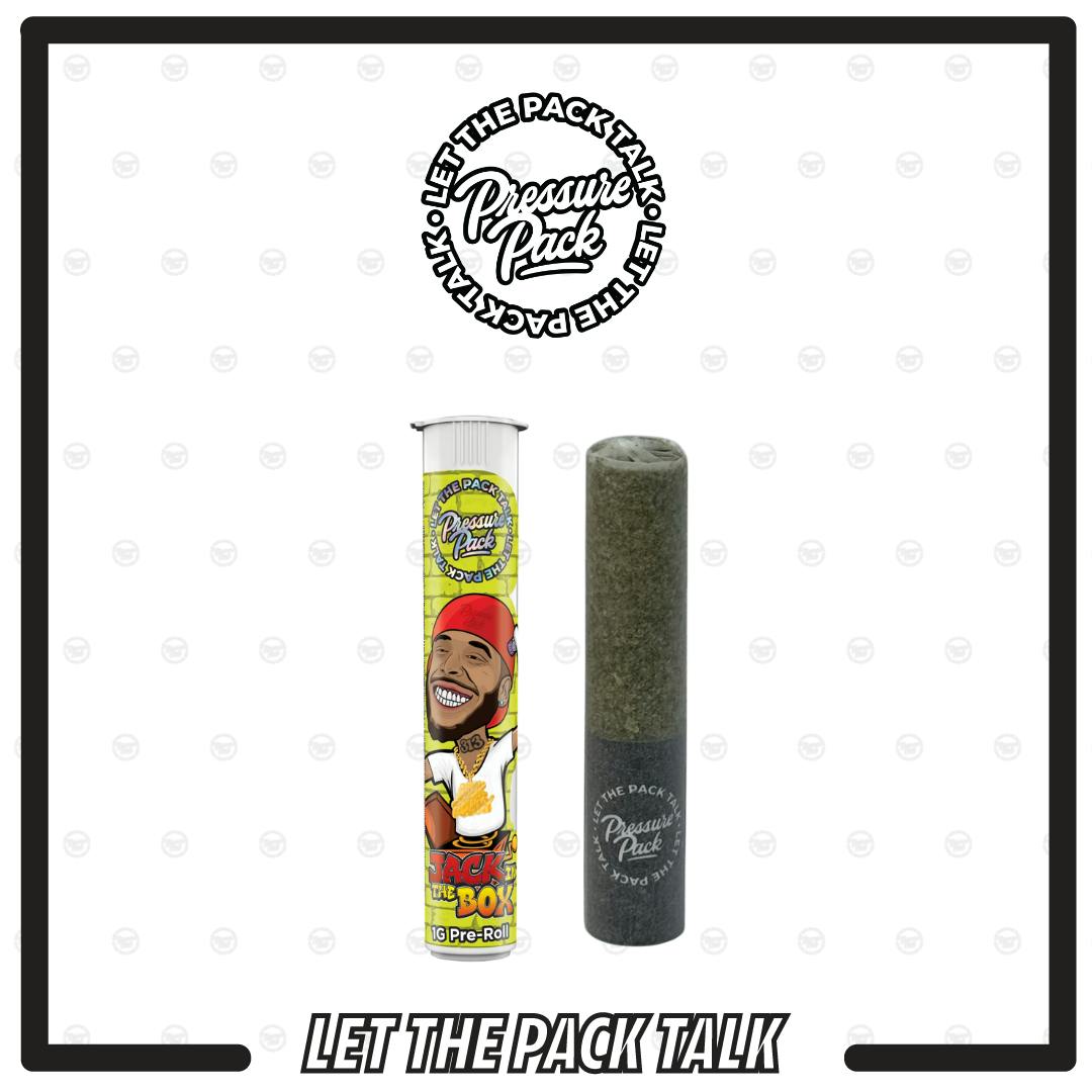Pressure Pack x Jack Funny Jack In The Box Preroll 1G