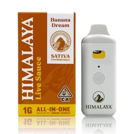 Banana Dream - Live Sauce All-In-One - 1G