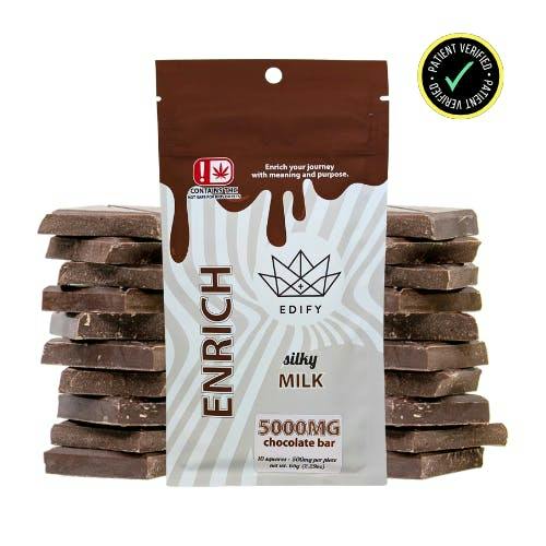 Edify | 5000mg | Milk Chocolate Bar by Edify - 710