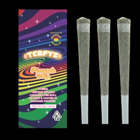 Creme De Canna Terpys Diamond Infused Pre Roll Pineapple Whip 3g (H)