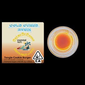 Creme De Canna Coastal Sun Diamond Sugar Tangie Cookie Burger 1g (H)