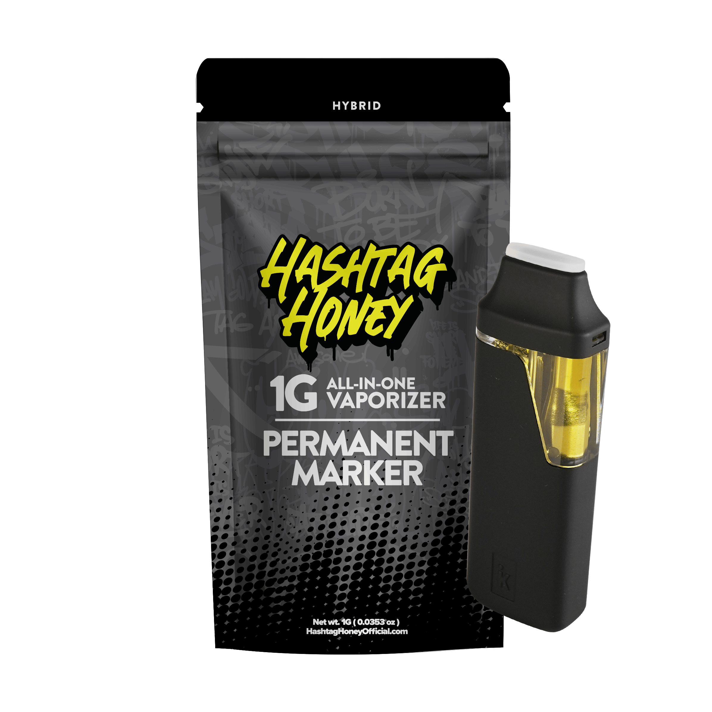 Hashtag Honey | Permanent Marker | Disposable | 1g