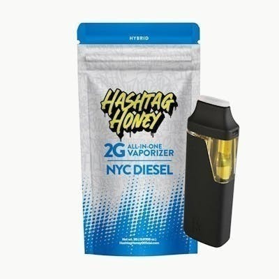 Hashtag Honey | NYC Diesel | Disposable | 2g