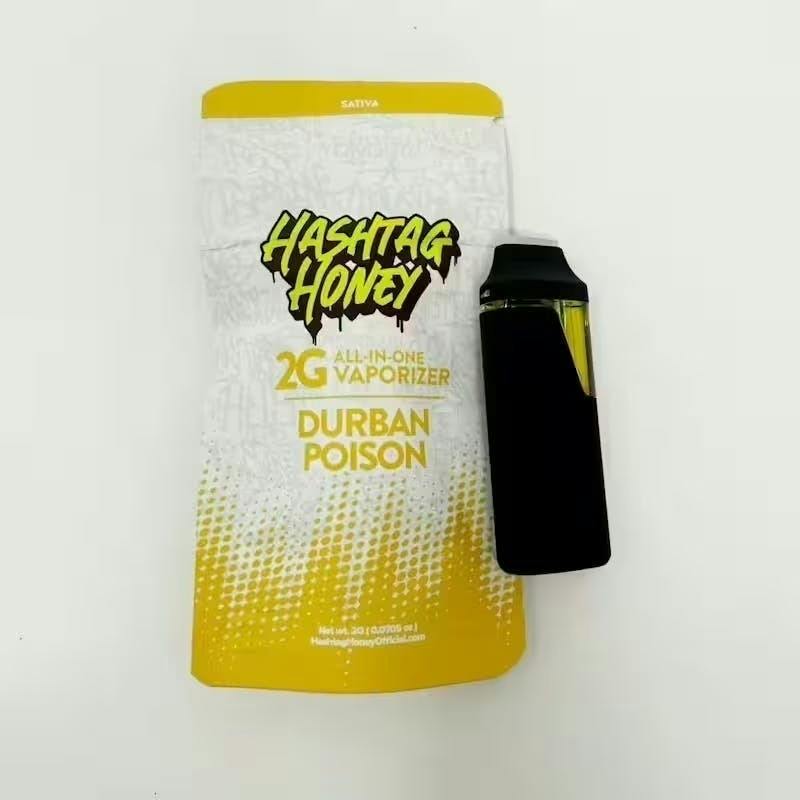 Hashtag Honey | Durban Poision | Disposable | 2g by Hashtag Honey