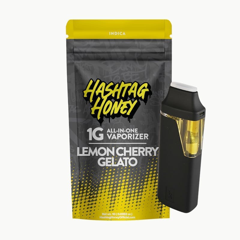 Hashtag Honey | Lemon Cherry Gelato | Disposable | 1g